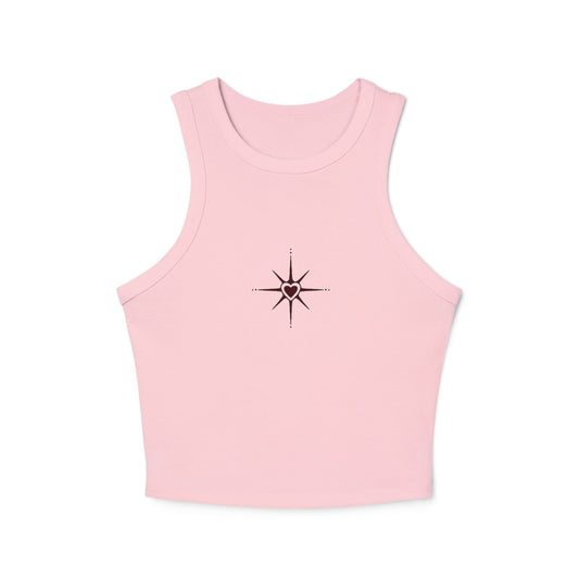 Women's Micro Rib Racer Tank Top