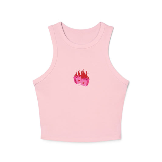 Women's Micro Rib Racer Tank Top